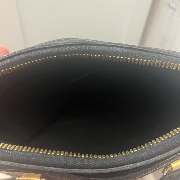 Louis Vuitton Black and Brown Monogram Tote - Picture 10 of 16